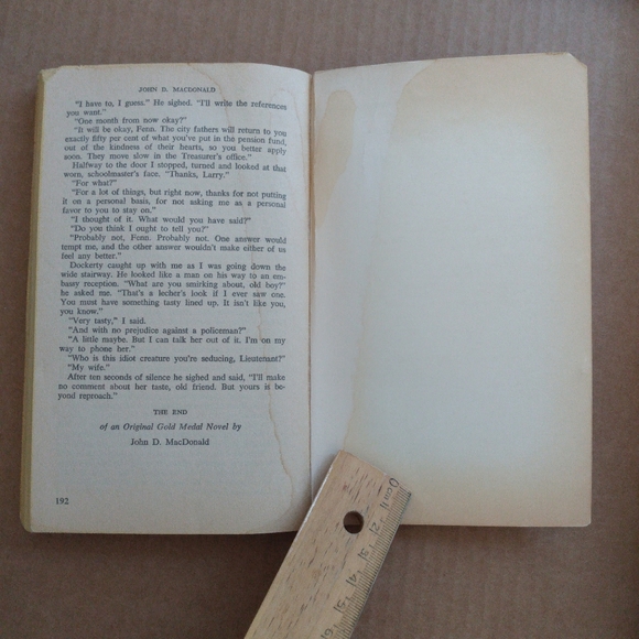 One Monday We - Them All by John D. MacDonald 1961 - Picture 2 of 4